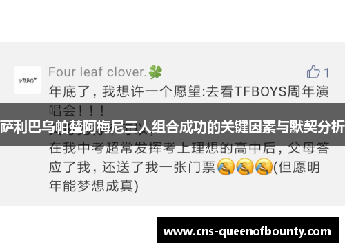 萨利巴乌帕楚阿梅尼三人组合成功的关键因素与默契分析 萨利巴乌帕楚阿梅尼三人组合成功的关键因素与默契分析